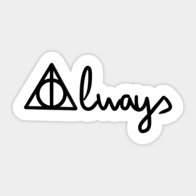 Always Harry Potter. Harry Potter Sticker TeePublic